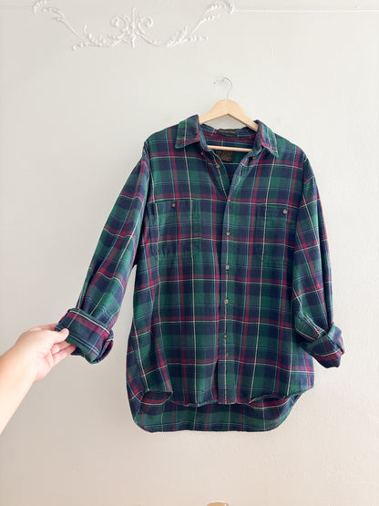 Vintage Eddie Bauer Plaid Flannel (XL)