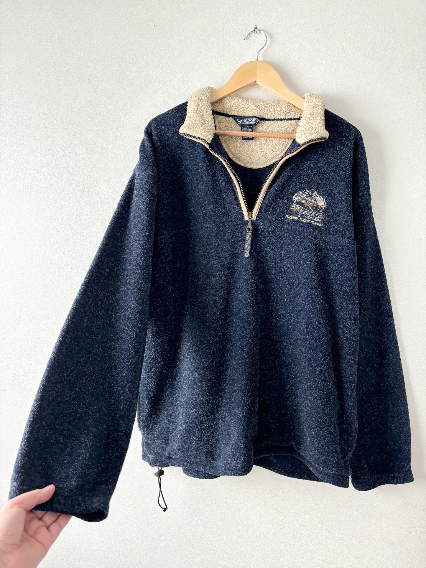 Vintage Fishing quarter zip