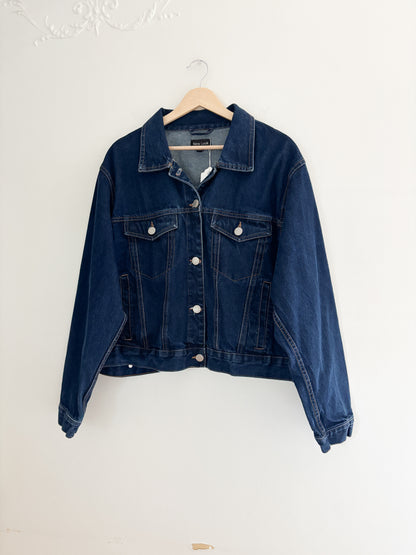 Dark Wash Denim Jacket (XXL)
