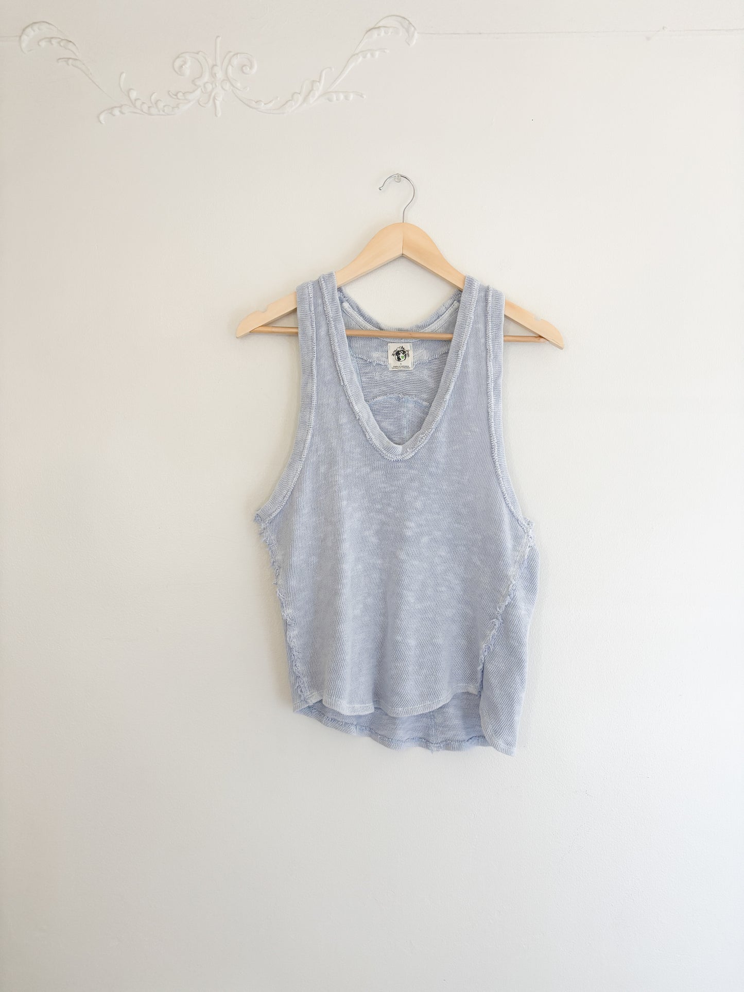 Free People Baby Blue Tank (S)