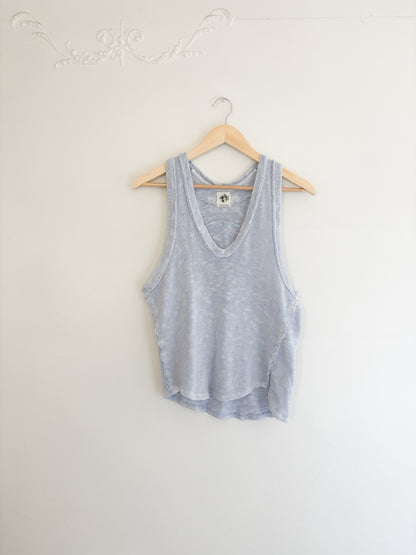 Free People Baby Blue Tank (S)