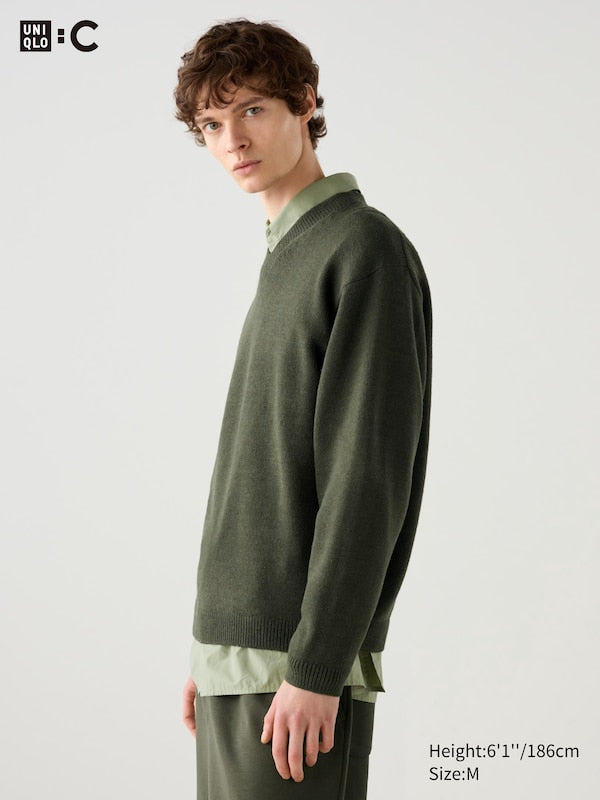 Uniqlo Olive Sweater