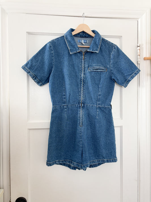Urban Outfitters Denim Romper (M)