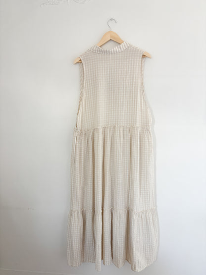 Free People Saffron Flower Midi Dress (L)