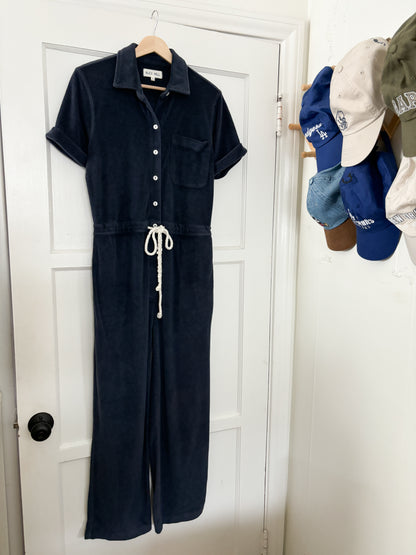 Alex Mill Benny Terry Cloth Jumpsuit (S)