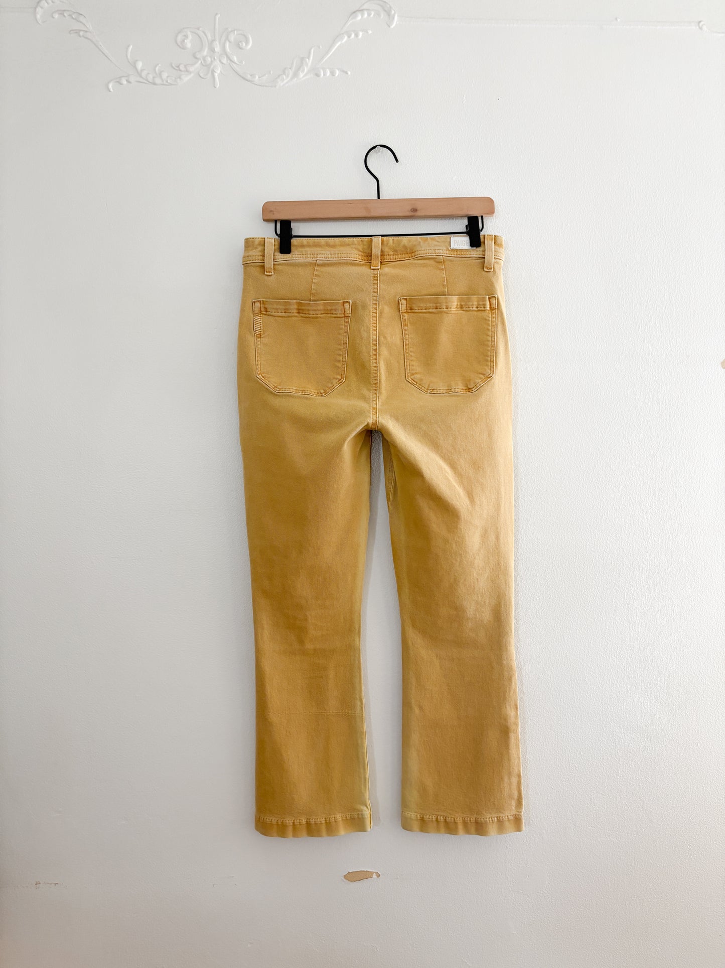 Paige Colette Crop Flare Pants (30)