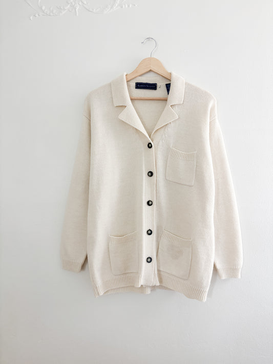 Vintage Karen Scott Cardigan (M)
