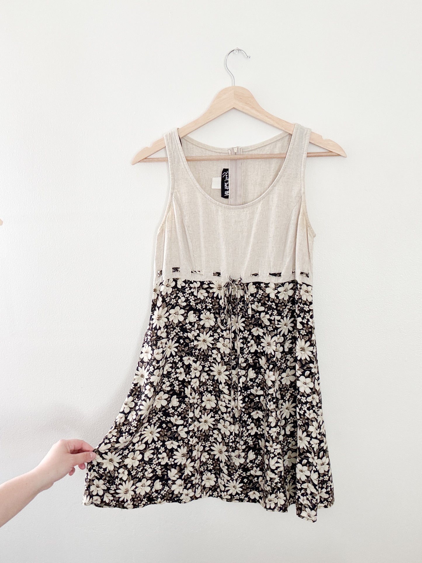Vintage floral dress (XS/S)