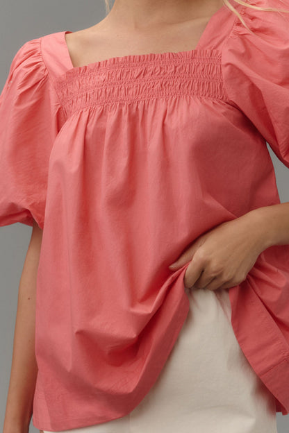 Maeve (Anthropologie) Puff Sleeve Top