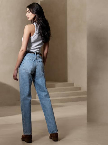 Banana Republic “Ranger” High Rise Straight Jeans (30/31”)