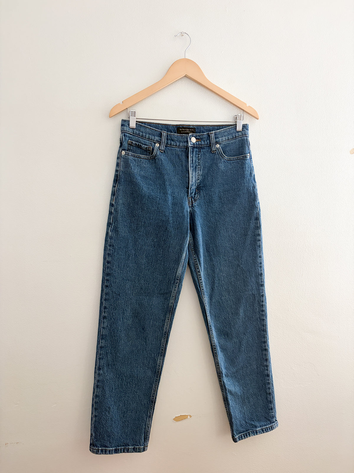 Banana Republic High Rise Straight Jeans (27)