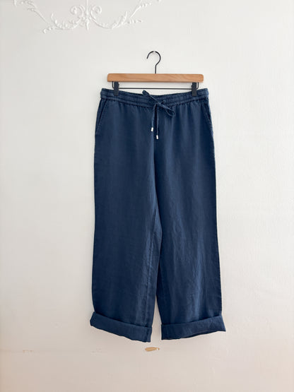 NWT Tommy Bahama Navy Linen Pants (S)
