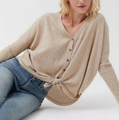 Urban Outfitters Waffle Long Sleeve (S)
