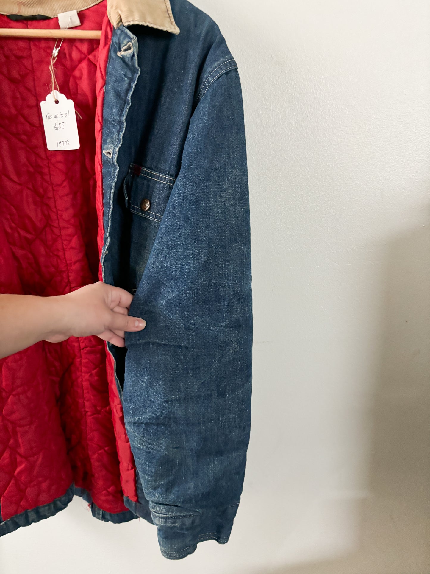 1970’s Chore Quilted Lined Jacket