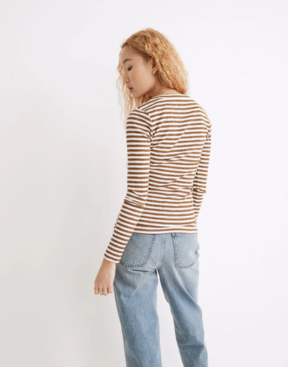Madewell Striped Long Sleeve (S)