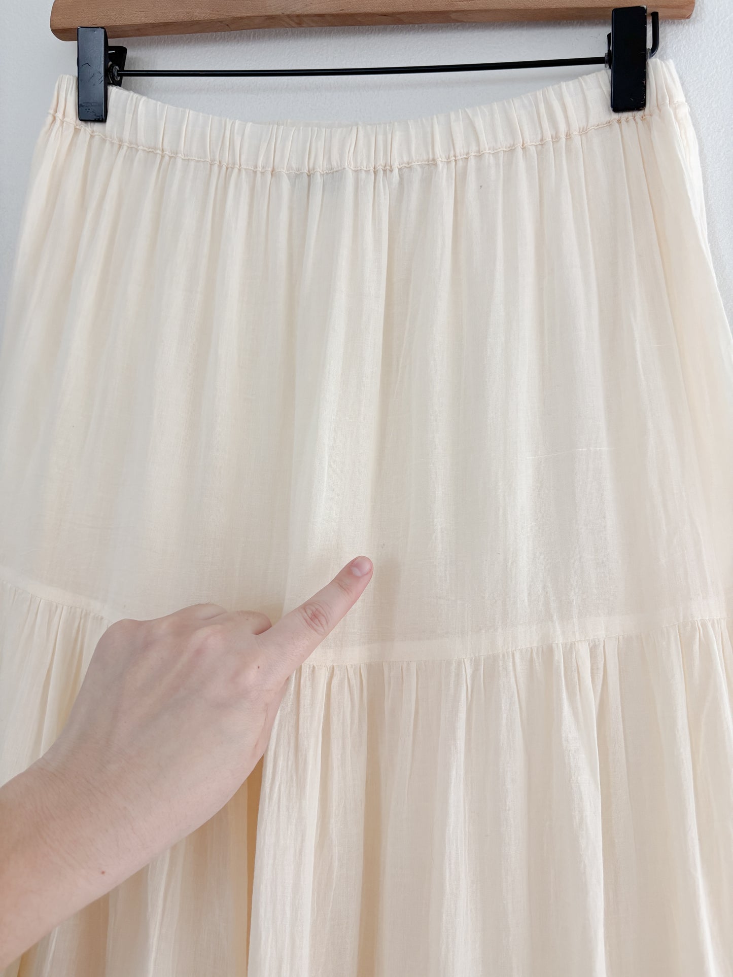 Vintage Crean Tiered Skirt (S)