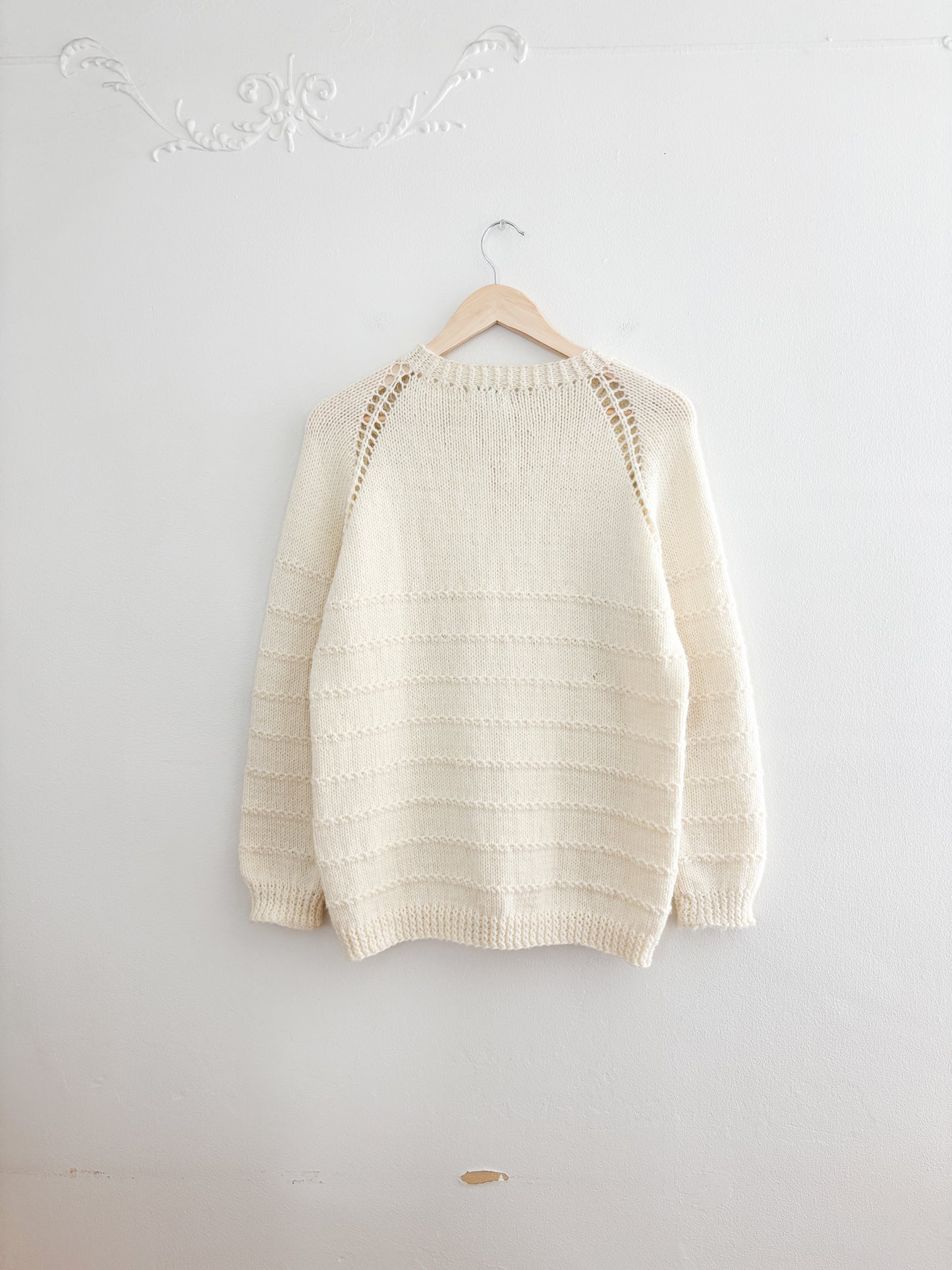 Vintage Handknit Cardigan (S)