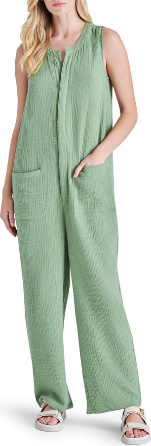Steve Madden Gauze Jumpsuit (M)