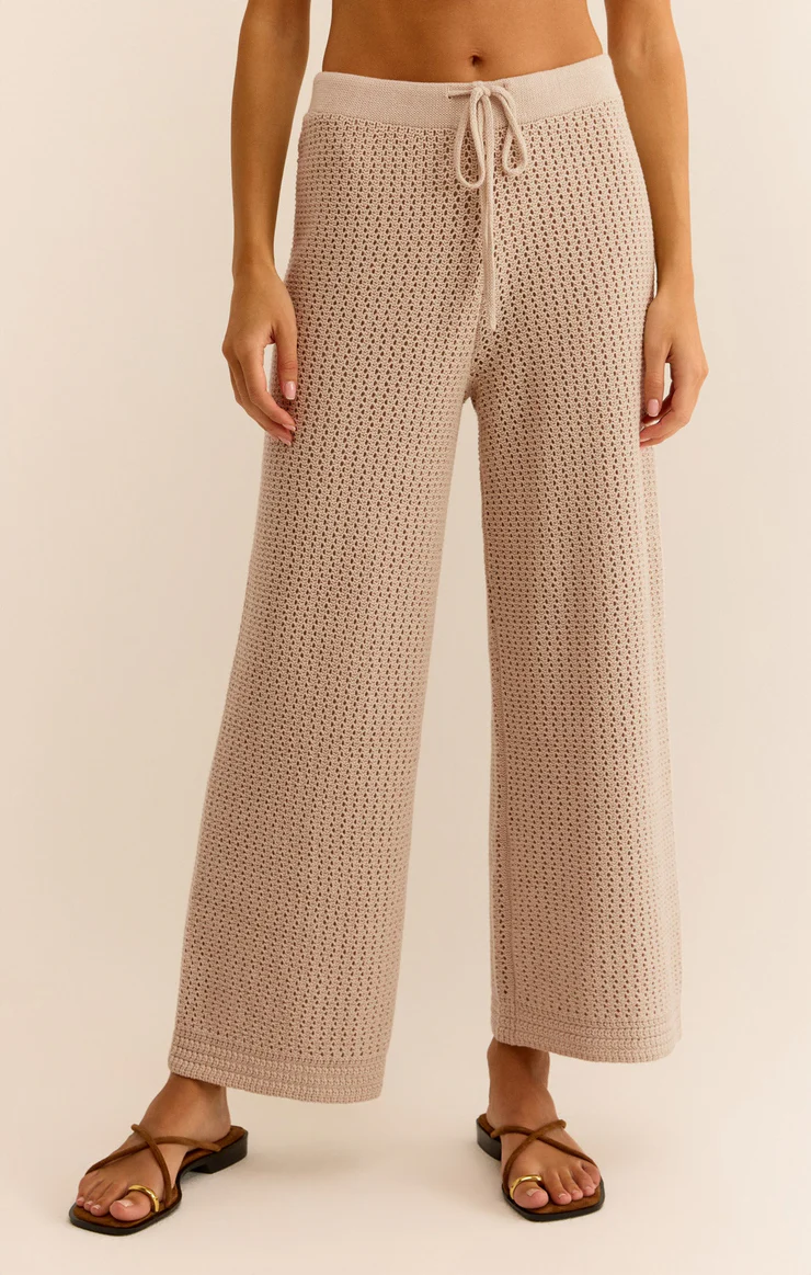 Z Supply Costa Crochet Pants (M)