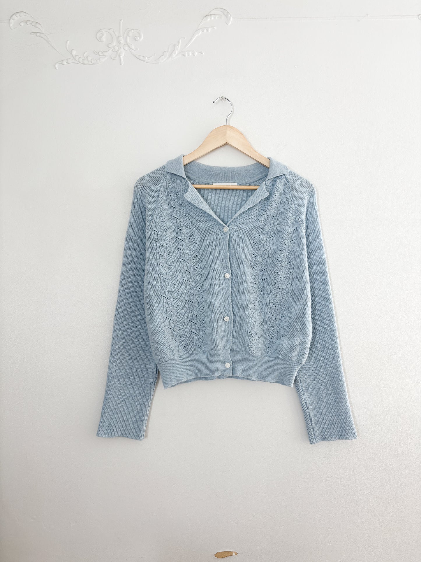 Maison Blanche Light Blue Cardigan (S/M)