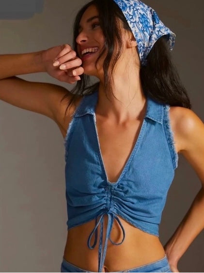 Anthropologie Pilcro Crop Top (XS/S)