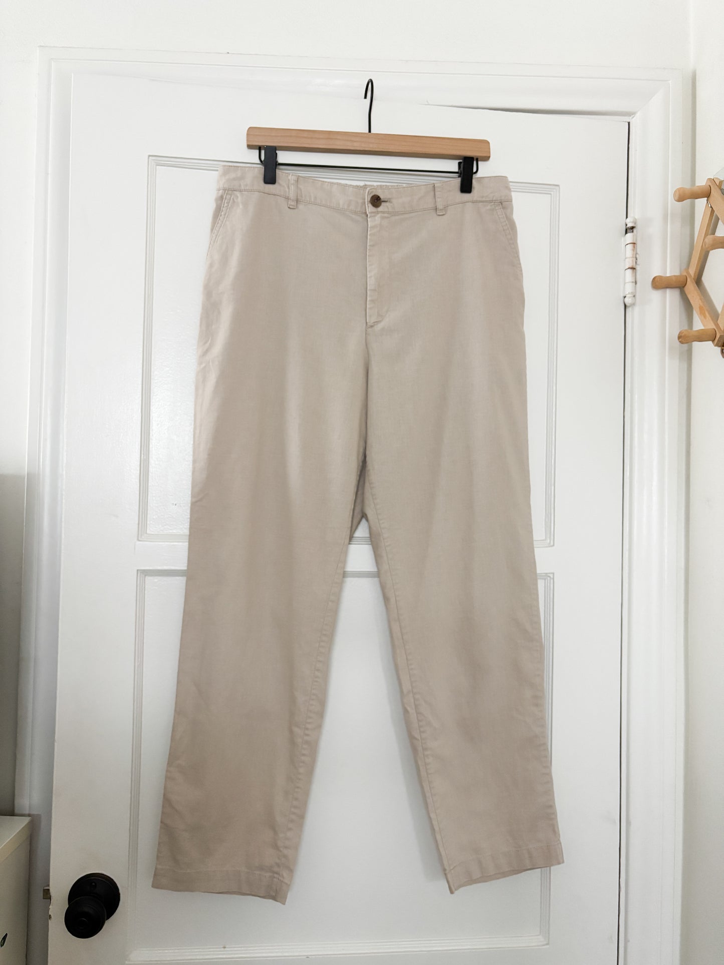 Uniqlo Relaxed Linen Blend Pants (L)