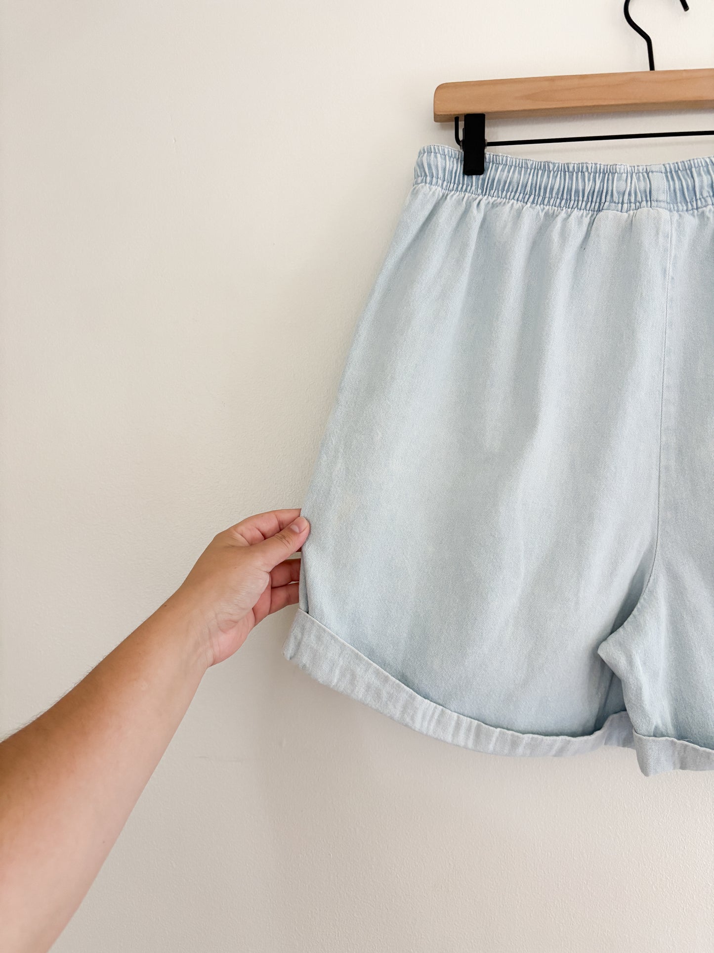 Vintage Denim Easy Shorts