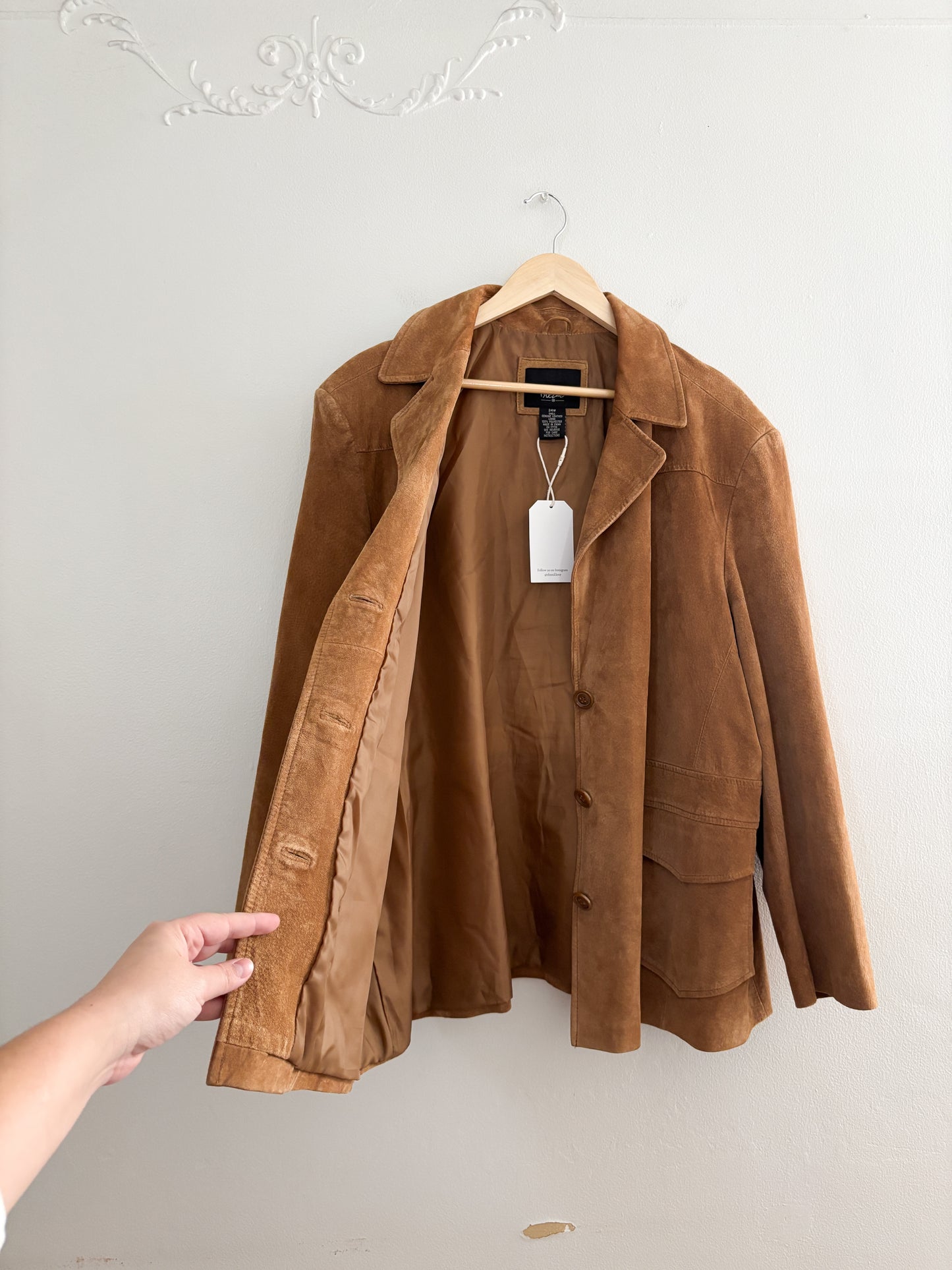 Vintage Mossimo Leather Jacket