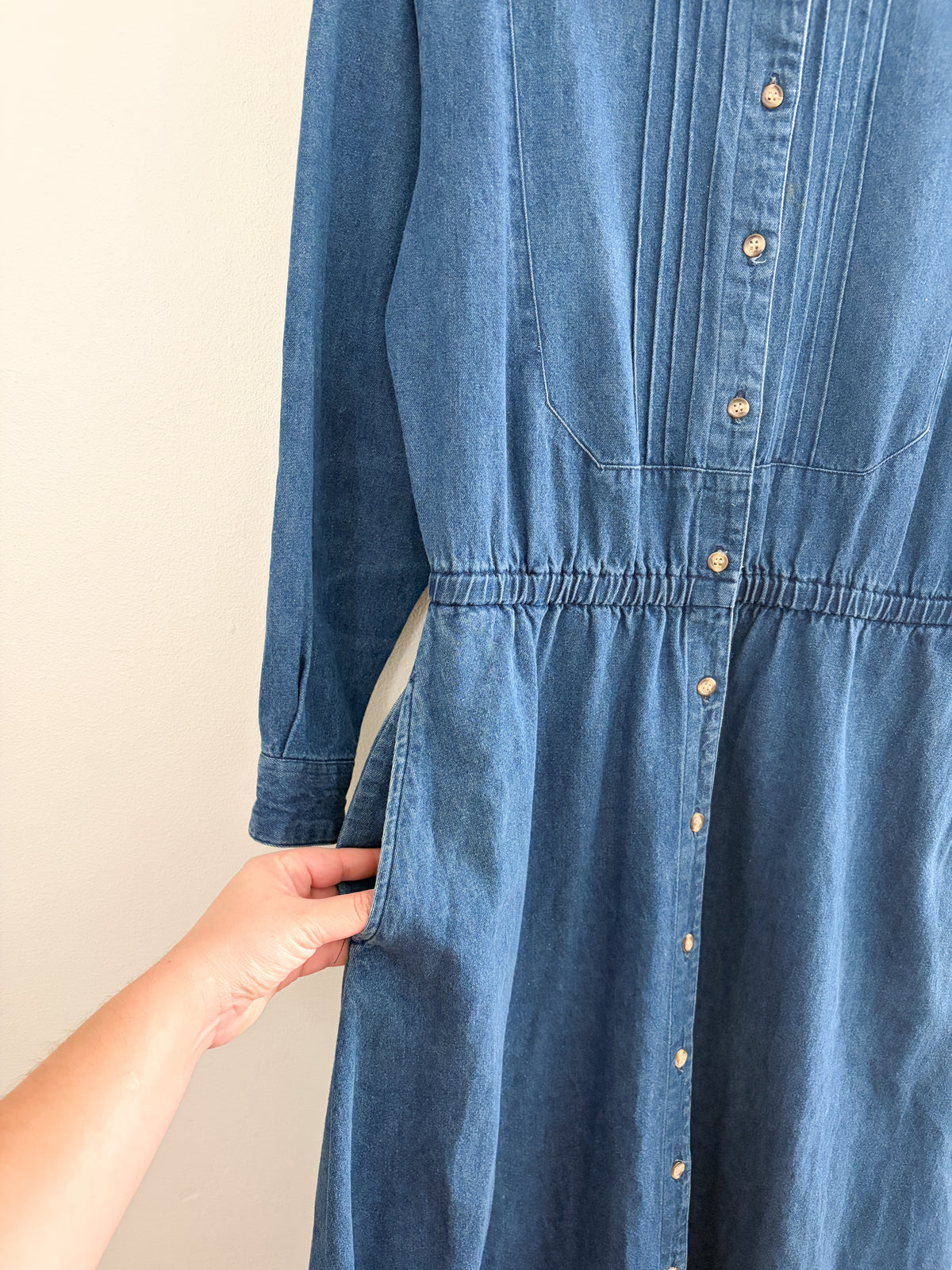 Vintage Eddie Bauer Denim Dress (S)