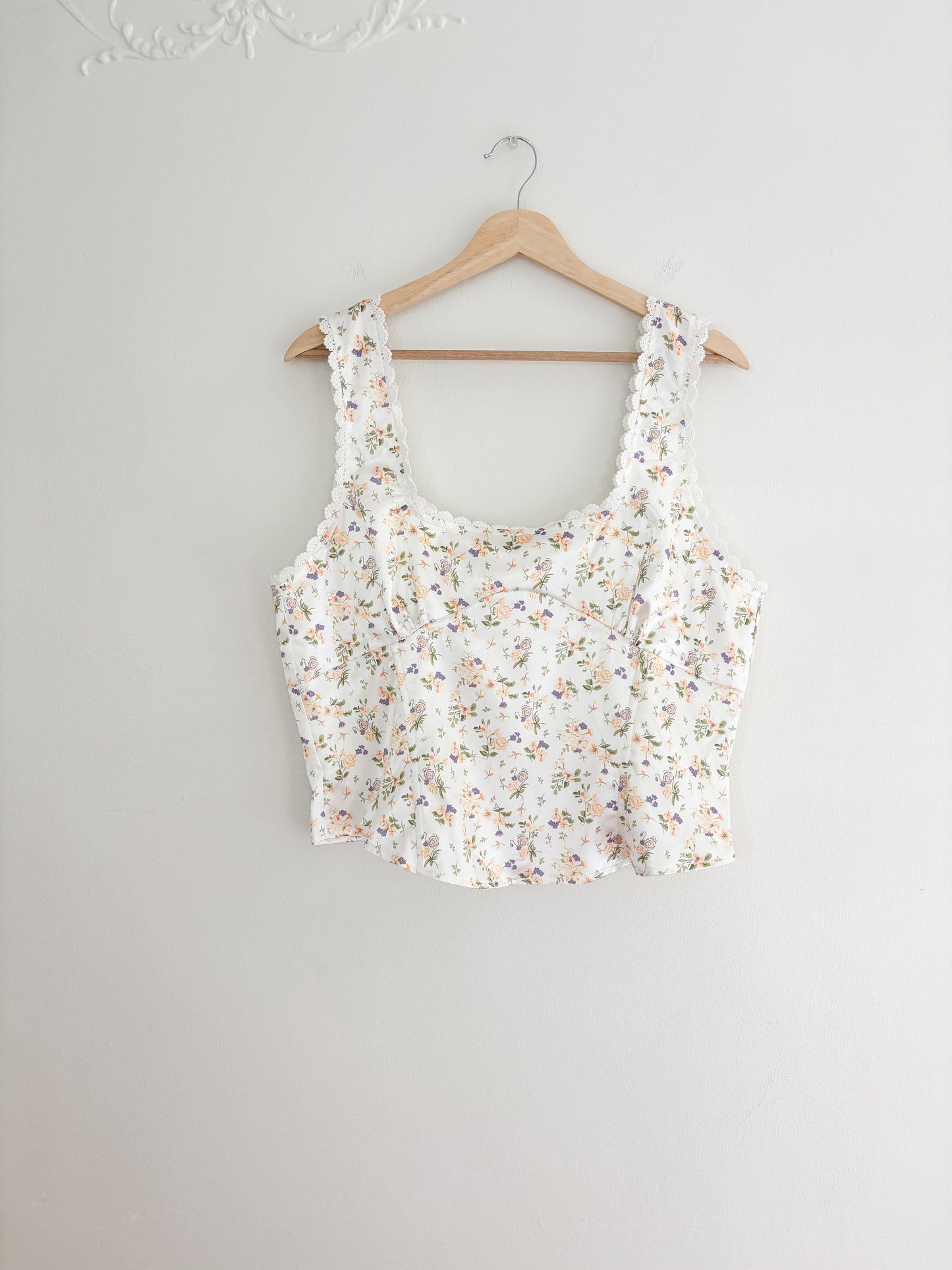 NWT Princess Polly Berlin Satin Top (M/L)