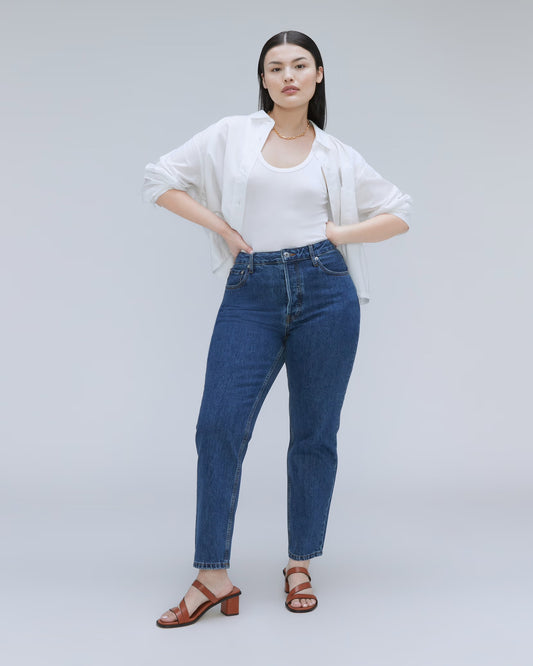 Everlane Curvy 90’s Cheeky Straight Jeans (30)