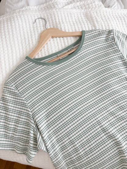 Vintage Striped Tee (L)