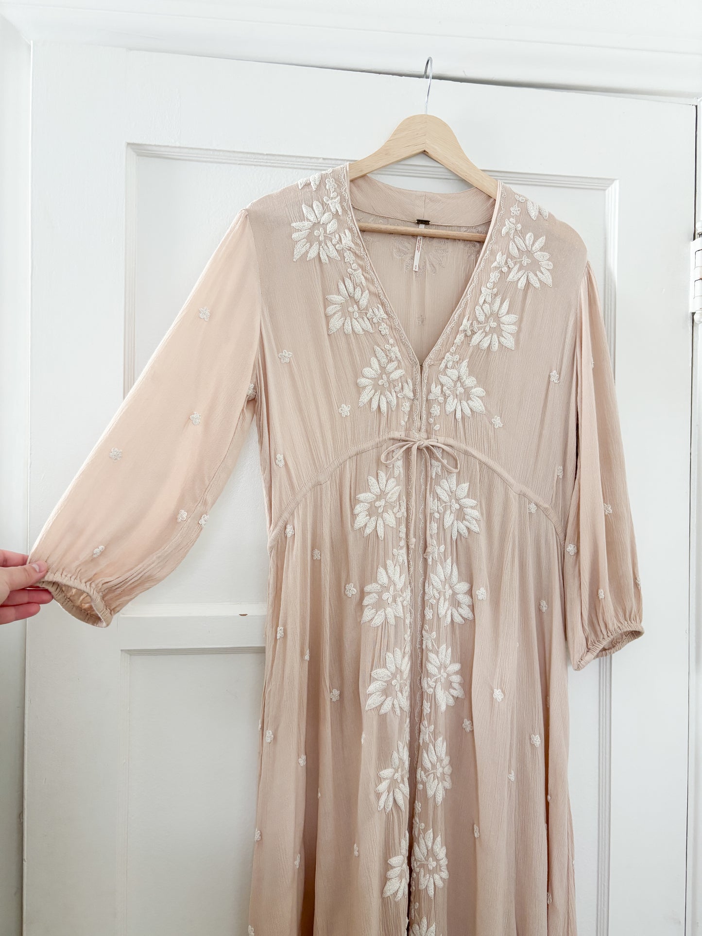 Free People Embroidered Fable Dress (S)