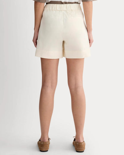 Everlane Cream Easy Shorts (L)