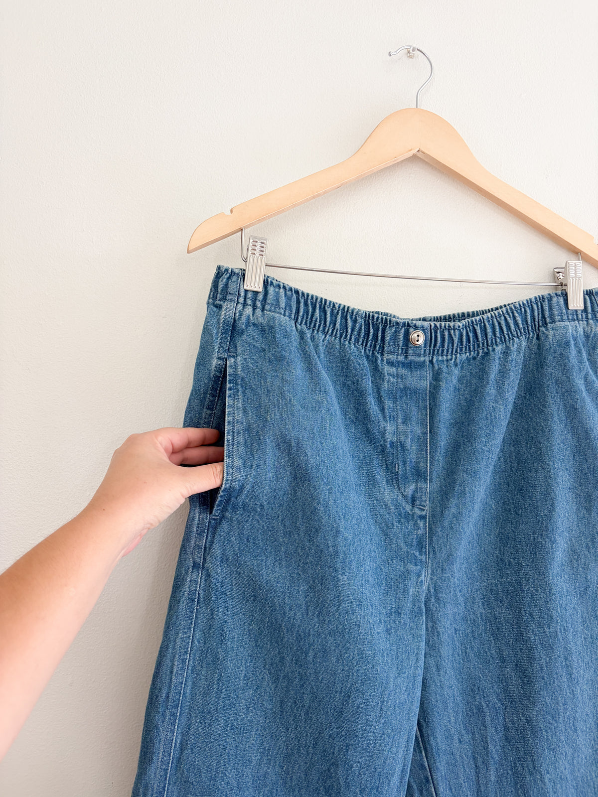 Vintage Easy Denim Pants