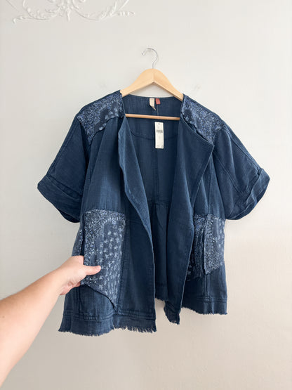 NWT Pilcro Denim Kimono Jacket (S)