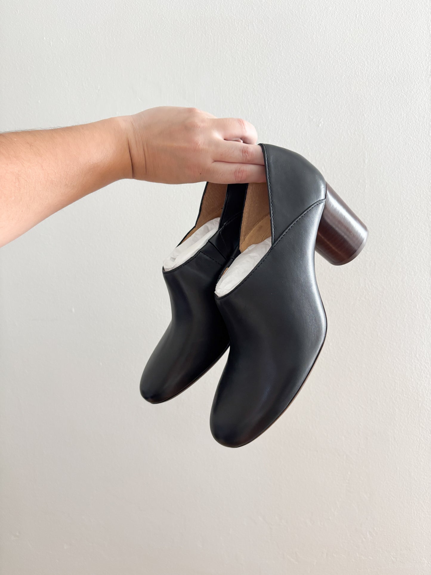NEW Madewell Rory Low Cut Leather Booties