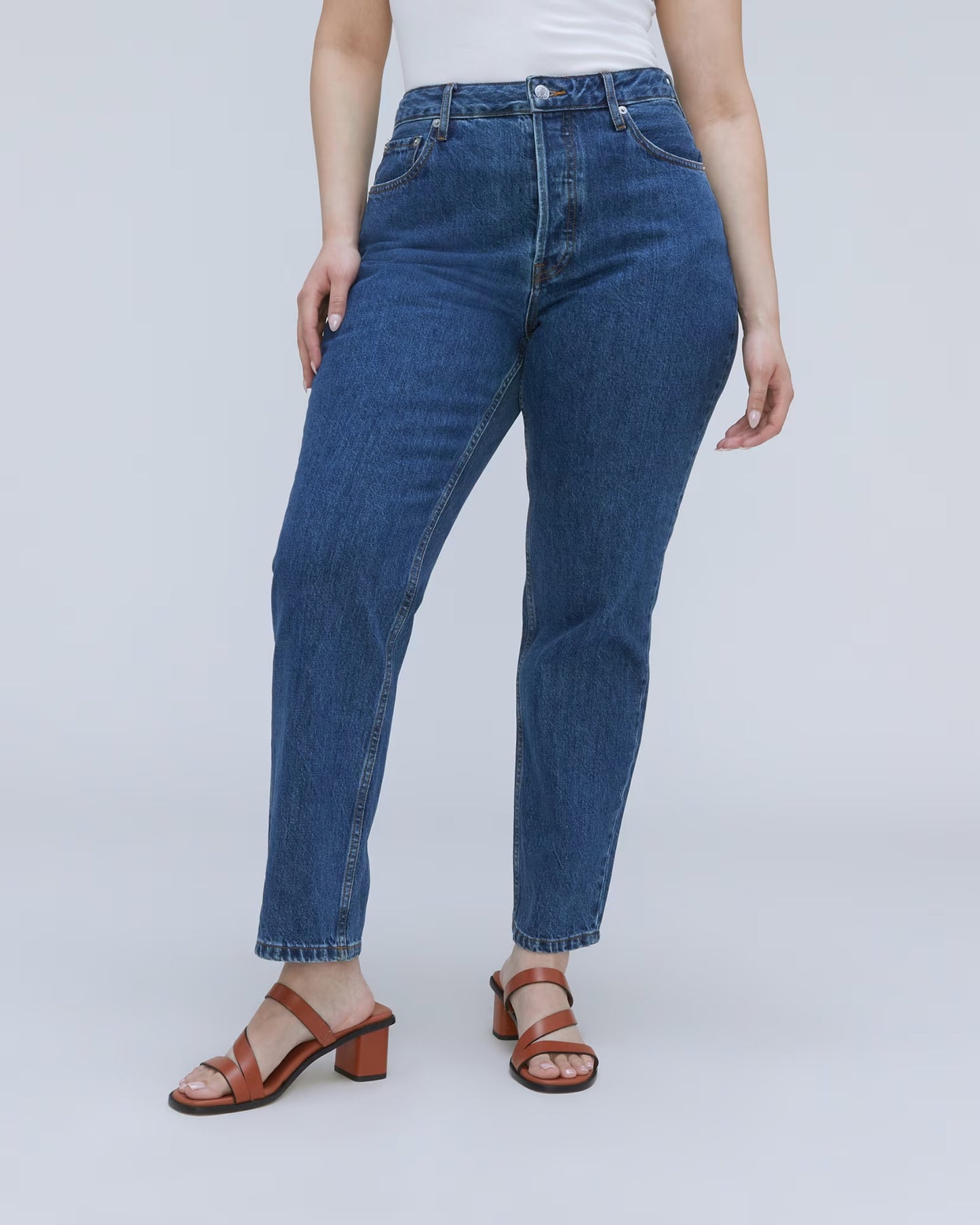 Everlane Curvy 90’s Cheeky Straight Jeans (30)