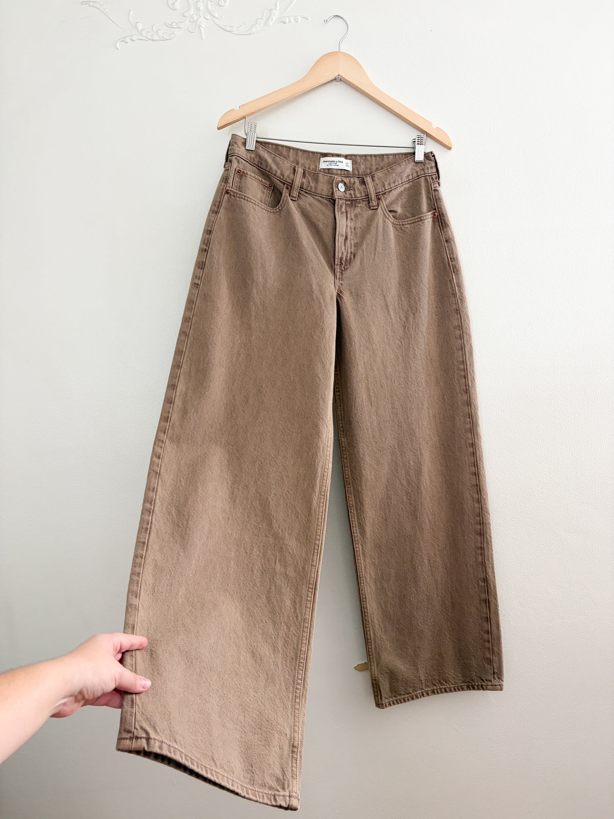 Abercrombie & Fitch Low Rise Ultra Loose Pants (27)