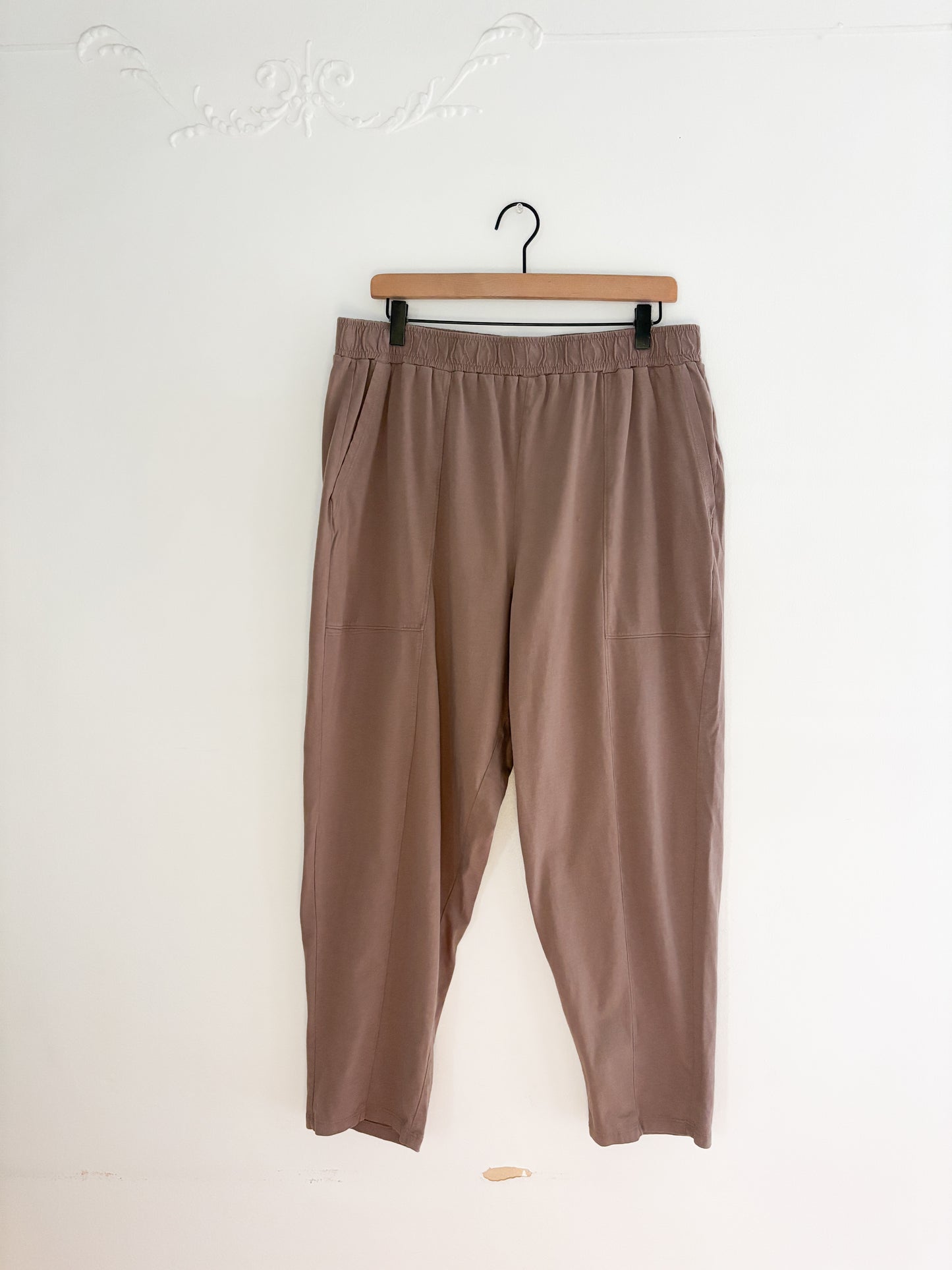 Madewell Seamed Tapered Lounge Pants (XL)