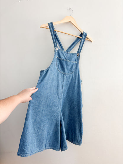 Vintage Denim Overalls (M)