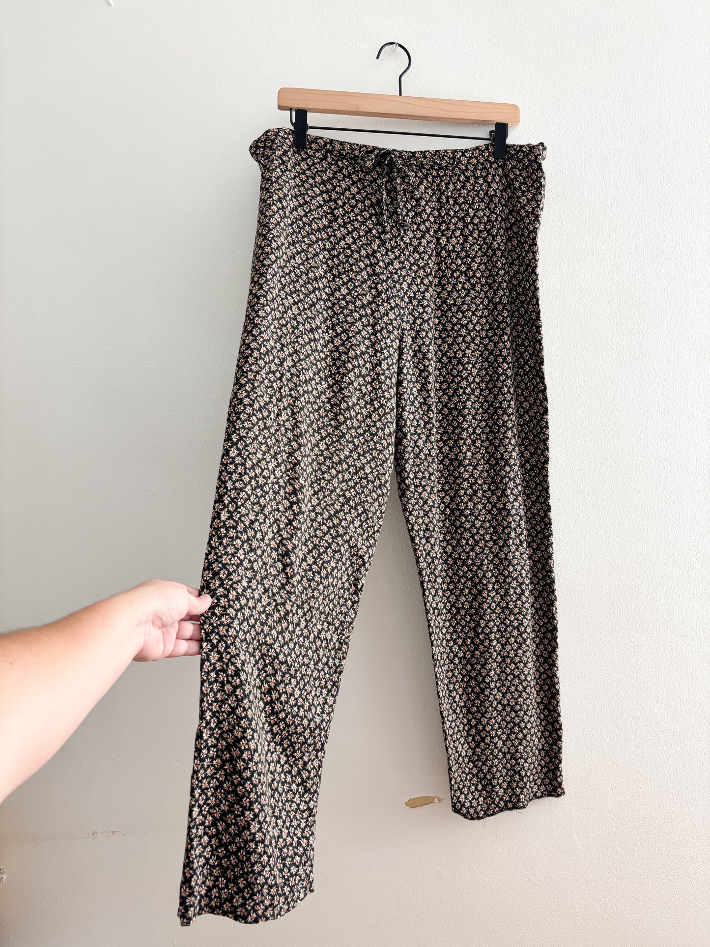 Vintage Floral Easy Pants (M/L)