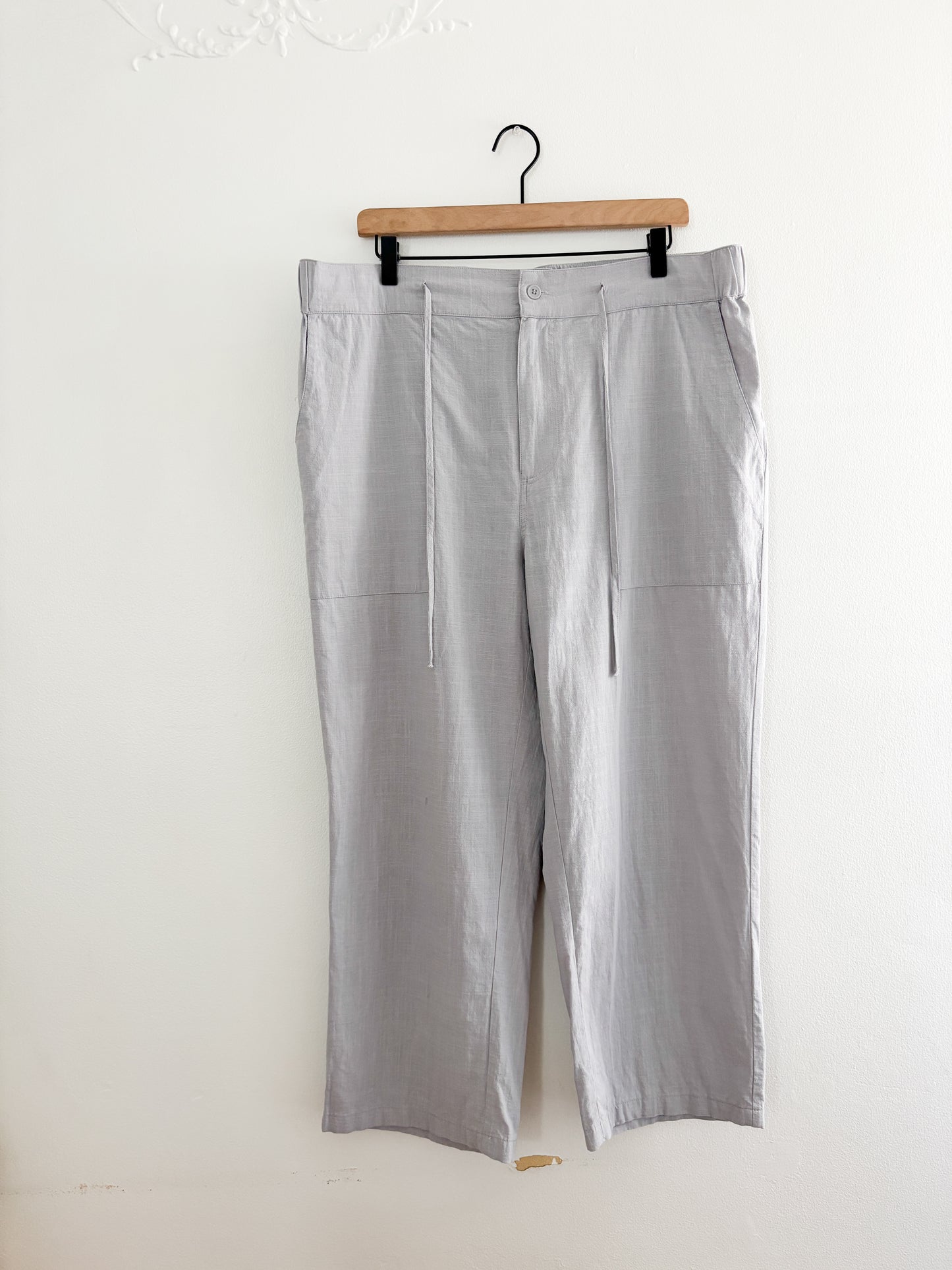 Cotton Blend Easy pants (XL)