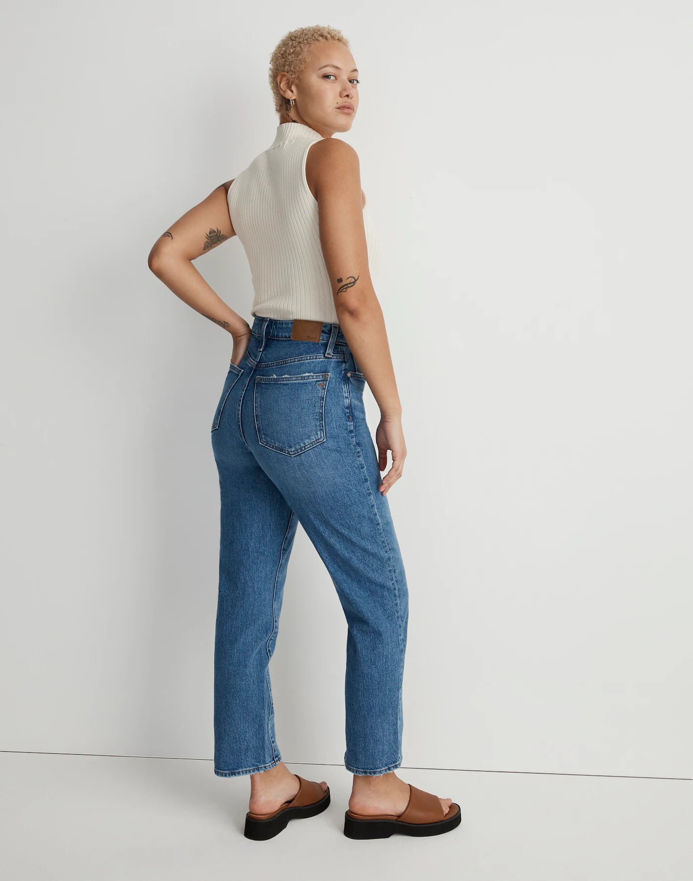 Madewell Curvy Perfect Vintage Straight Jeans