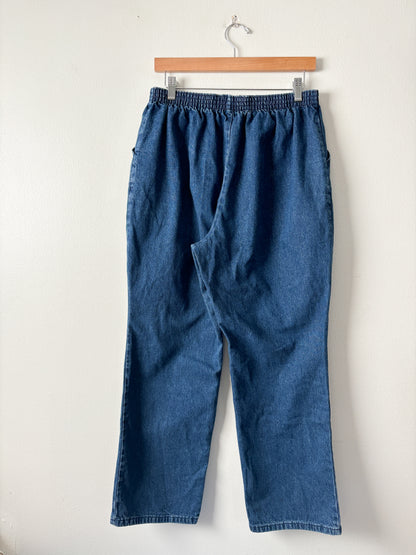 Vintage Chic Denim Easy Jeans