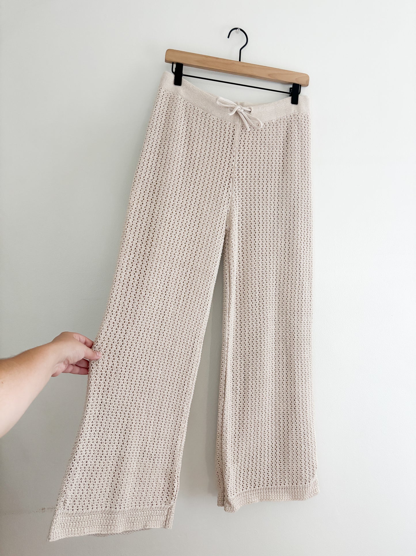 Z Supply Costa Crochet Pants (M)