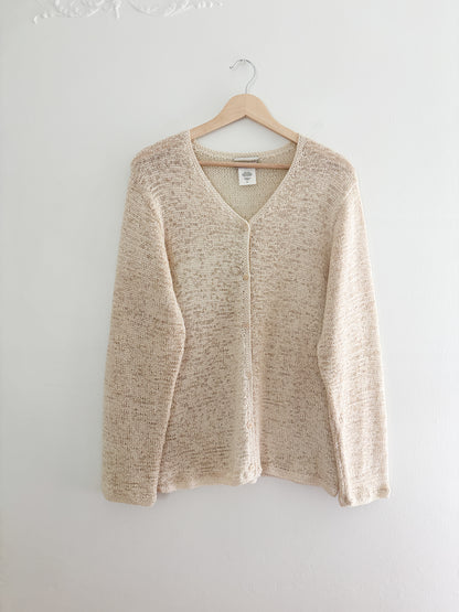 Vintage Knit Cardigan (XL)