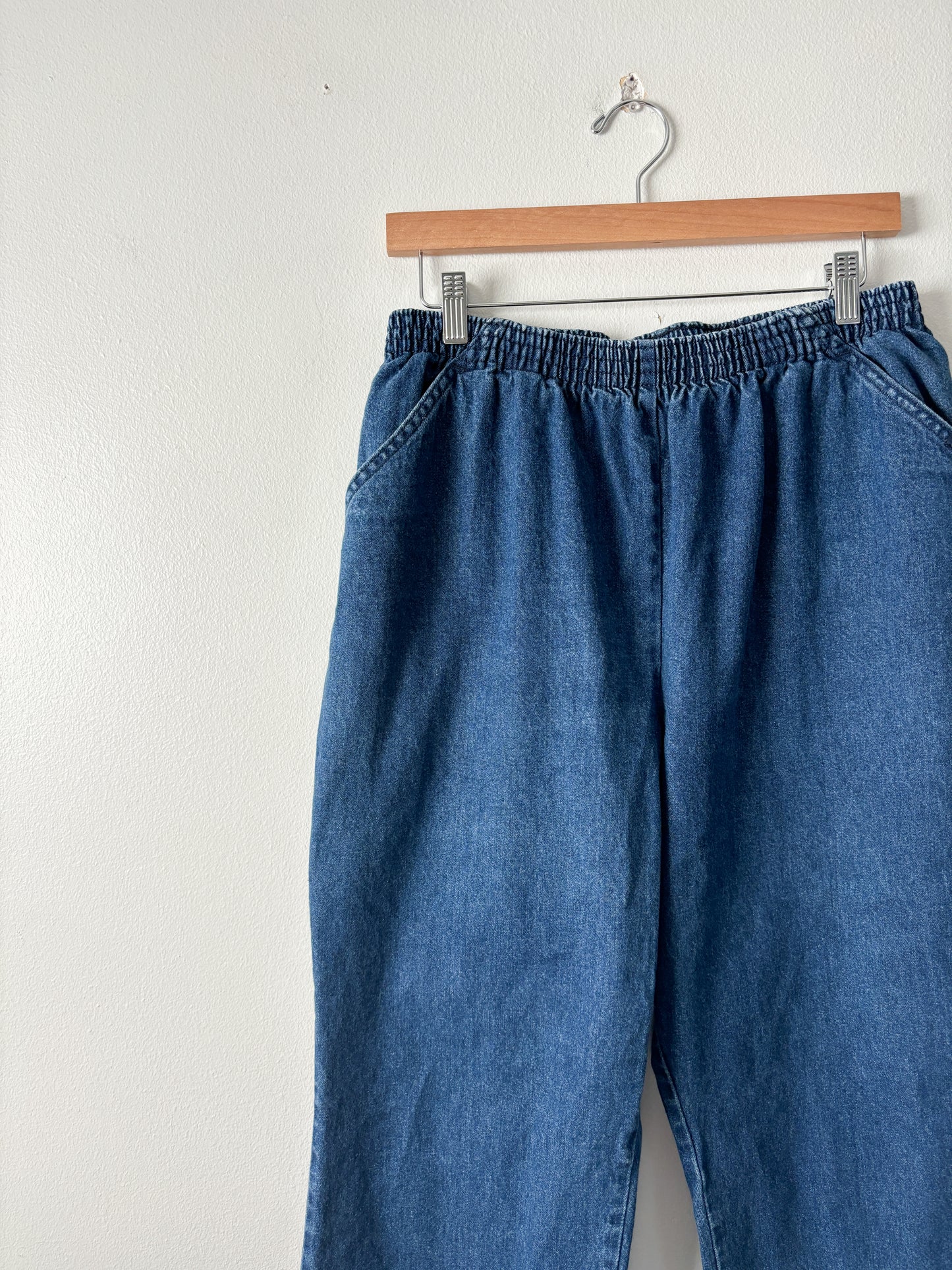 Vintage Chic Denim Easy Jeans