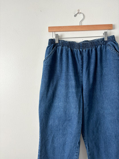 Vintage Chic Denim Easy Jeans