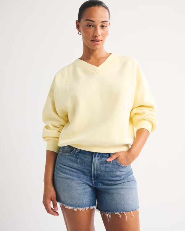 Abercrombie High Rise Dad Short (32)